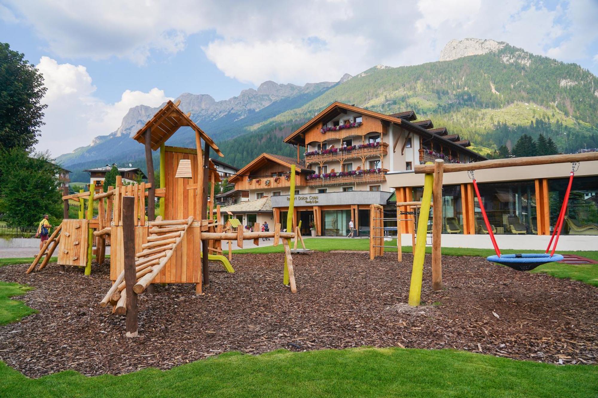 Resort Dolce Casa - Family & Spa Hotel Moena Dış mekan fotoğraf